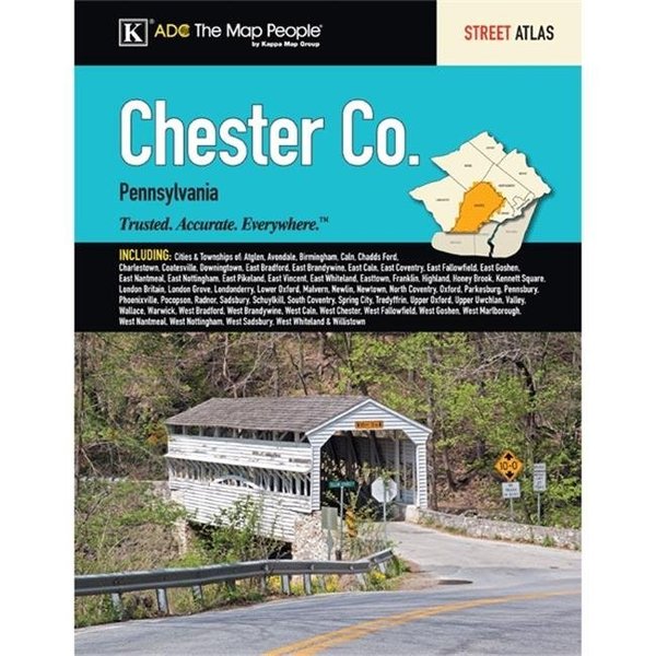 Universal Map Group Llc Universal Map 13629 Chester County Pennsylvania Atlas 13629